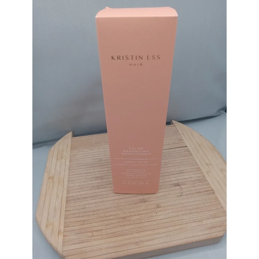 KRISTIN ESS HAIR T‎ Color Coral Rose Depositing Conditioner 6.7 Oz NEW